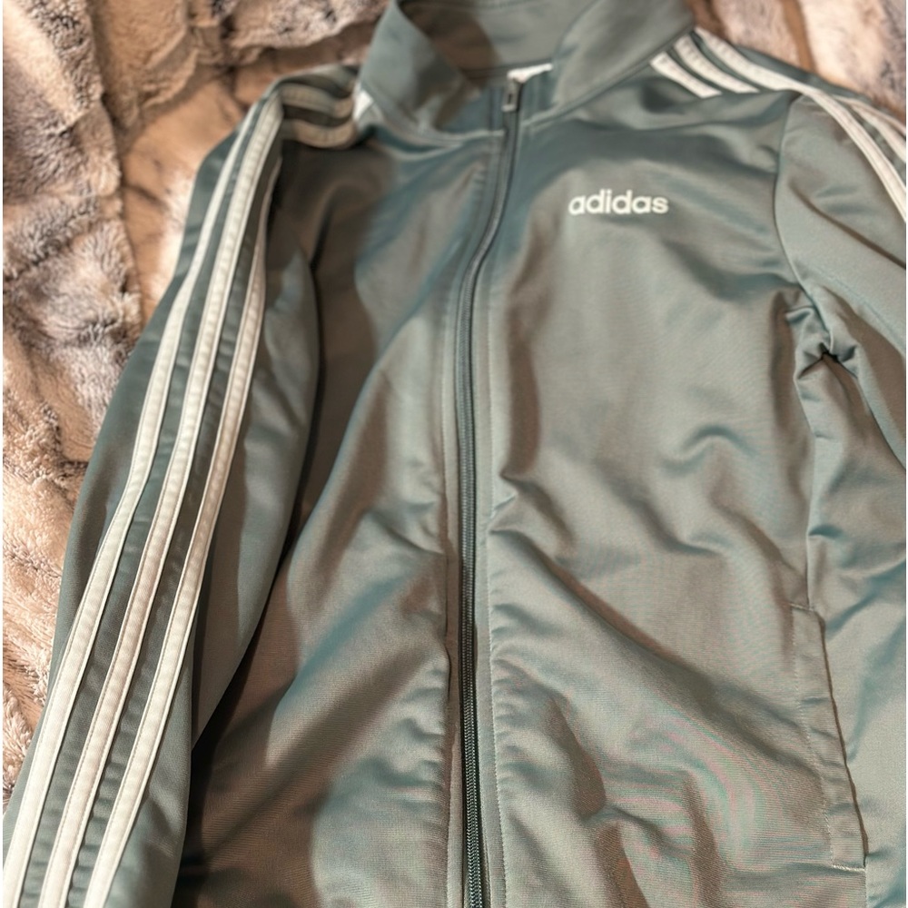 Adidas track jacket “Trace Green”